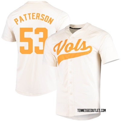 Tennessee Volunteers Nike Vapor Untouchable Elite Replica Full-Button  Baseball Jersey - Cream